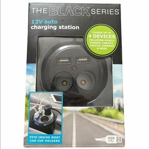 New Black Series Car Charging Station (4 devices)